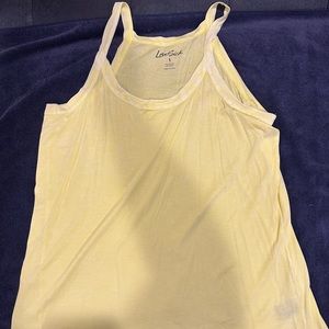 Torrid size 1 yellow tank top